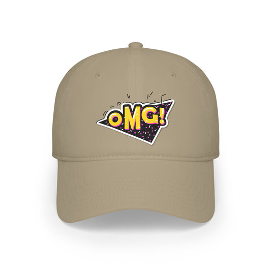 Gorra de béisbol de perfil bajo - OMG