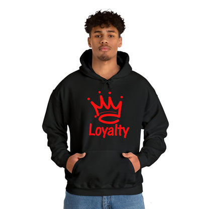 Sudadera con capucha unisex Heavy Blend™ - Corona roja de lealtad