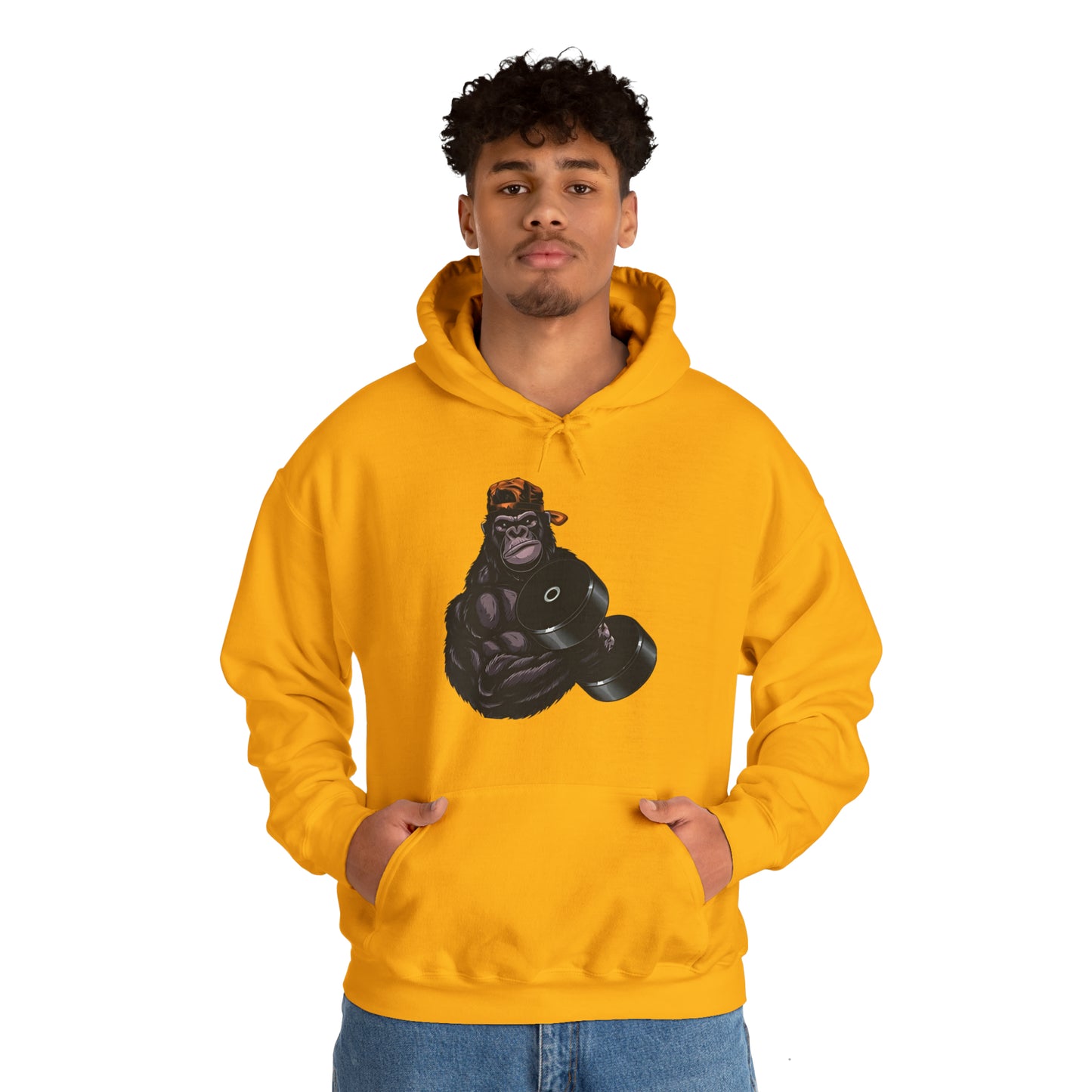 Sudadera con capucha unisex Heavy Blend™ - Gorilla Athlete