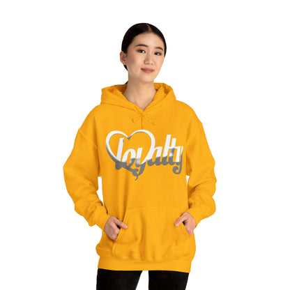 Sudadera con capucha unisex Heavy Blend™ - Blanco Heart Of Loyalty
