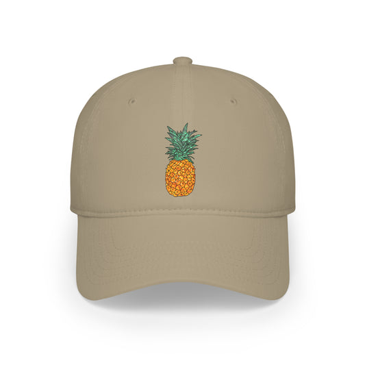 Gorra de béisbol de perfil bajo - Piña estética
