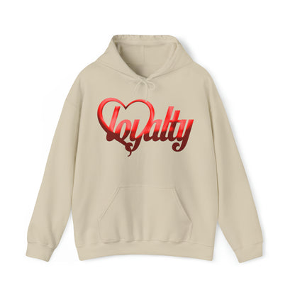 Sudadera con capucha unisex Heavy Blend™ - Corazón rojo de lealtad