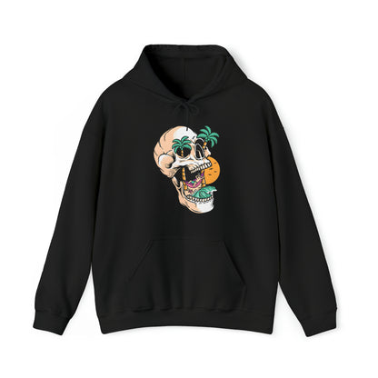 Sudadera con capucha unisex Heavy Blend™ - Skull Island Beach