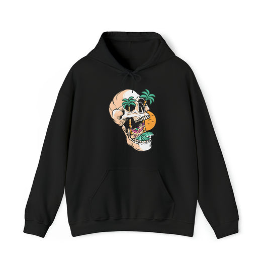 Sudadera con capucha unisex Heavy Blend™ - Skull Island Beach