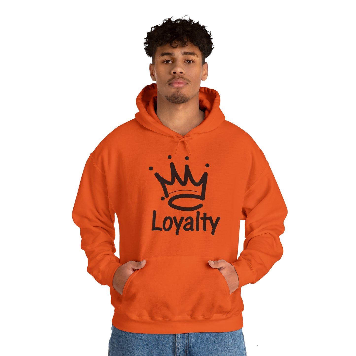 Sudadera con capucha unisex Heavy Blend™ - Black Crown Of Loyalty