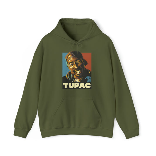 Sudadera con capucha unisex Heavy Blend™ - Tupac Artwork