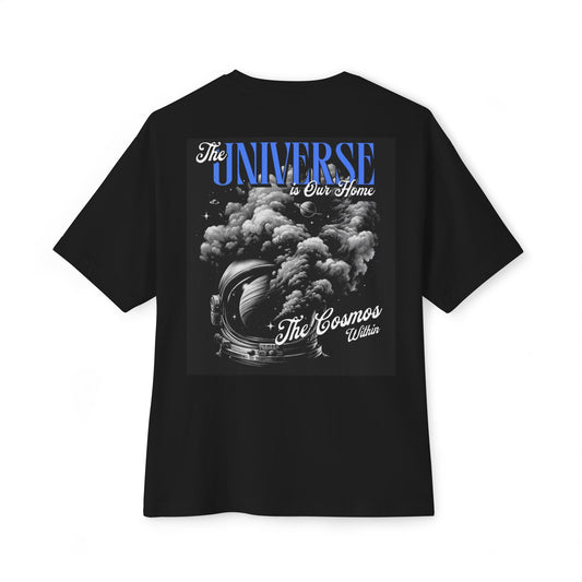 Cosmic Themed Oversized Tee - Unisex T-Shirt, Space Lover Gift, Universe Design, Casual Wear