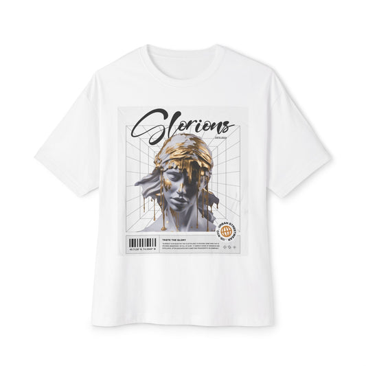 Slorions Stylish Oversized Tee with Artistic Design