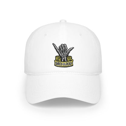 Gorra de béisbol de perfil bajo - Shred Till Dead