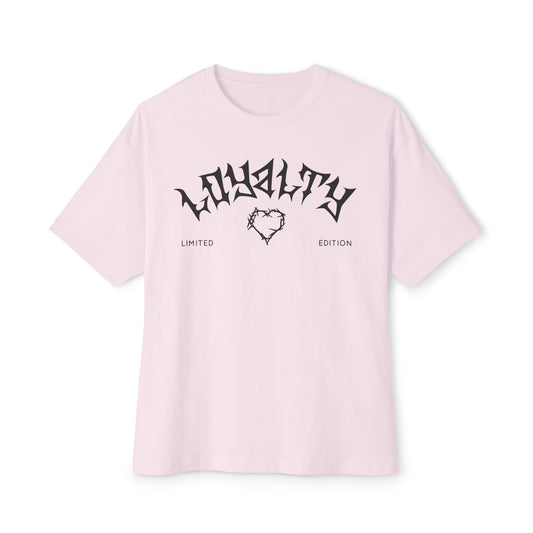 Loyalty Graphic Tee, Relaxed Oversized T-Shirt, Casual Streetwear, Gifts for Friends, Limited Edition Apparel