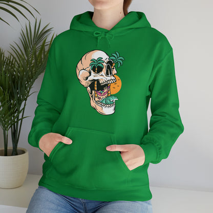 Sudadera con capucha unisex Heavy Blend™ - Skull Island Beach